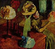 Edgar Degas Das Modewarengeschaft painting